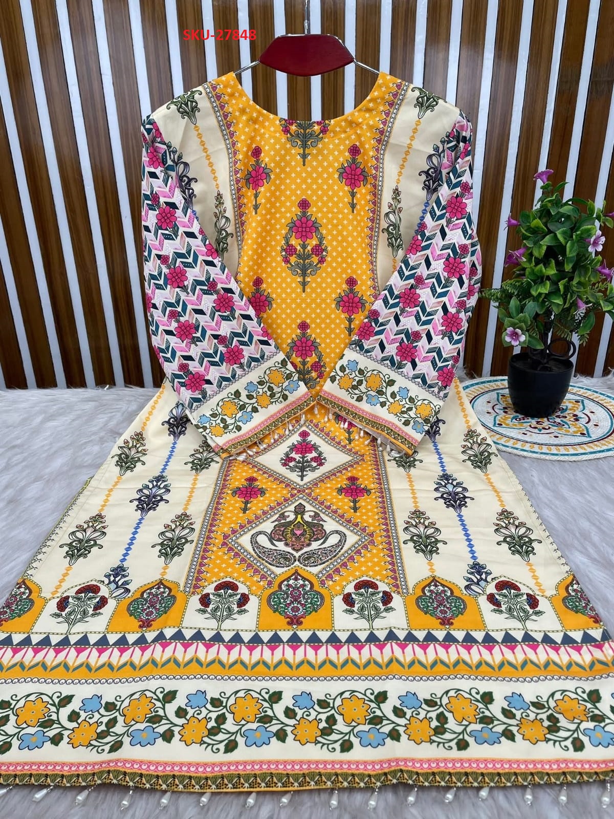 Digital Print Three Piece